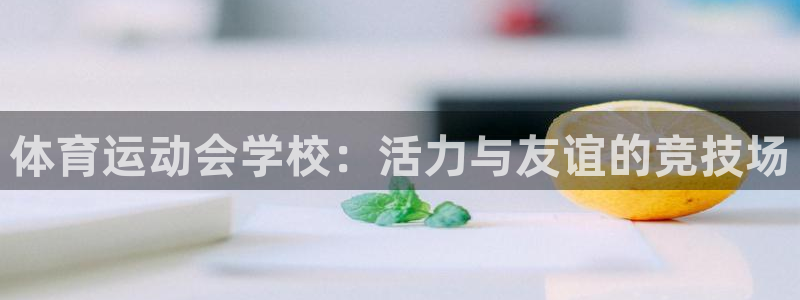www.意昂体育.com：体育运动会学校：活力与友谊的竞技场