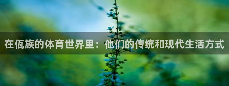 沐鸣2体育热门赛事有哪些：在佤族的体育世界里：他们的传统和现代生活方式